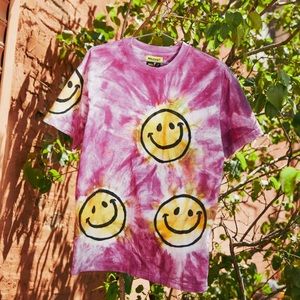 NWT Market x Smiley Twilight Tie-Dye Tee